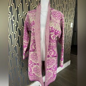 EUC BADGLEY MISCHKA Sweatercoat